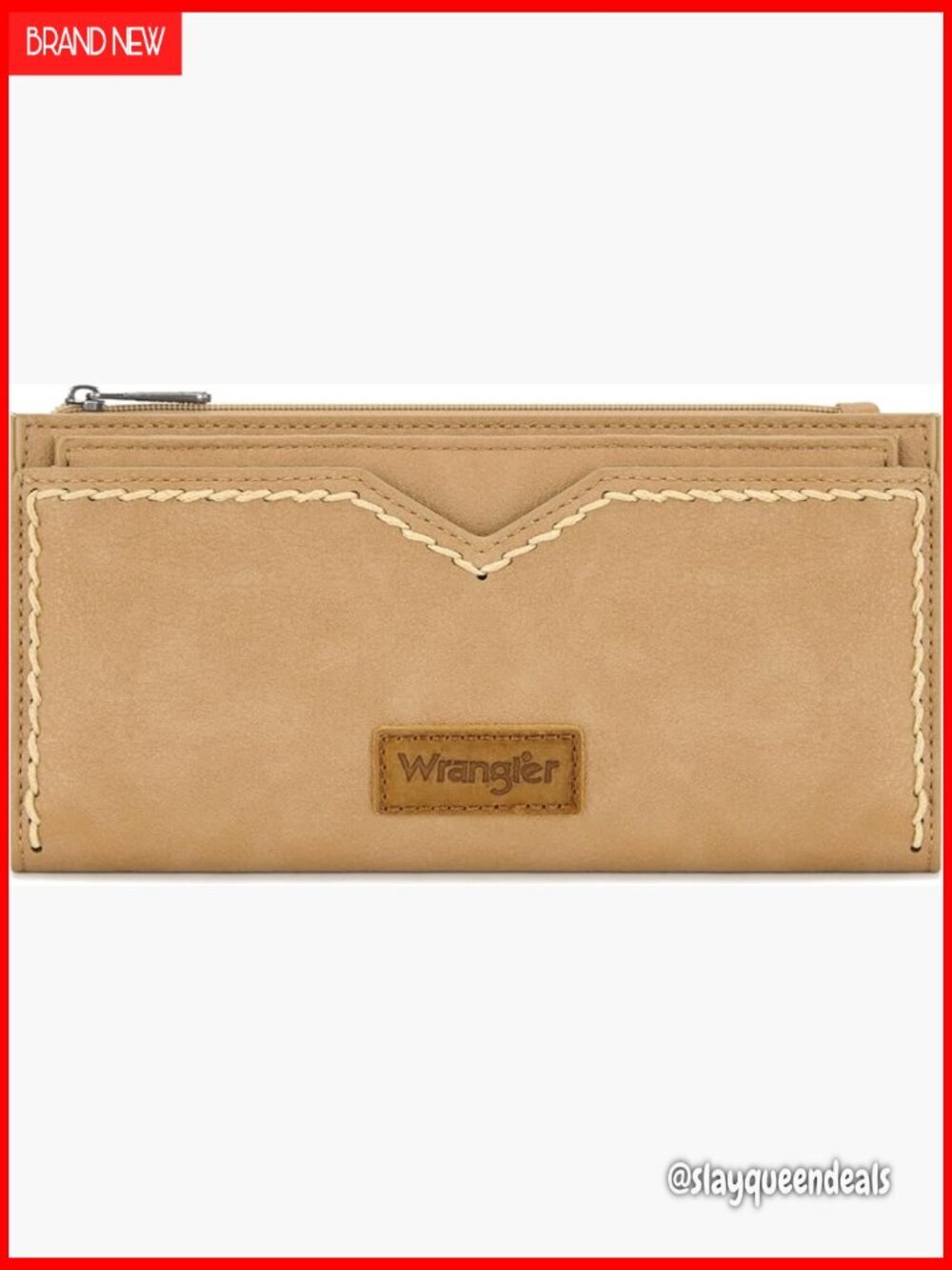 RFID Blocking Bifold Wallet with Zipper Coin Pocket, Wristlet Clutch